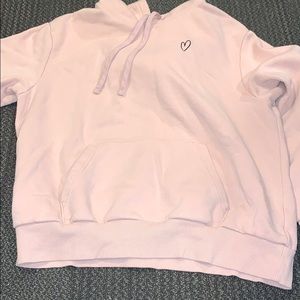 H&M heart hoodie
